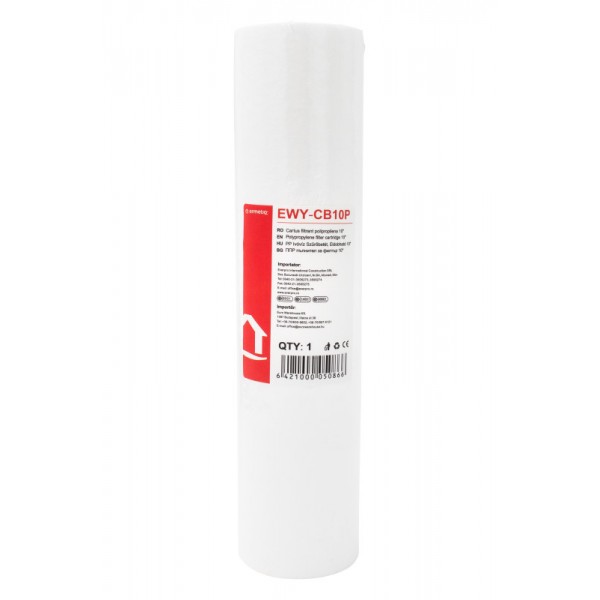 Cartus filtrant polipropilena 10" , EWY-CB10P	