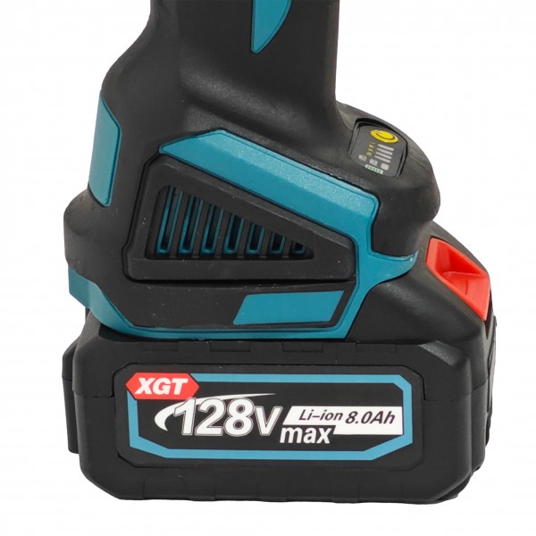 Trusa 5 piese, , Autofiletanta, Impact 2 in 1, Rotopercutor, Polizor Unghiular, Nivela laser , 128 v, 8Ah, Model nou