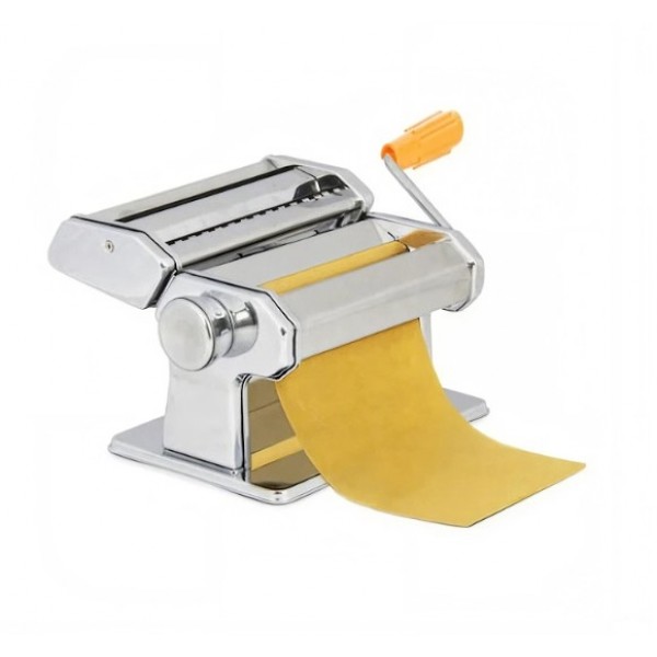 Masina Manuala pentru Paste, 5 Tipuri de Paste, Reglaj Grosime Aluat, Fixare pe Masa, Inox