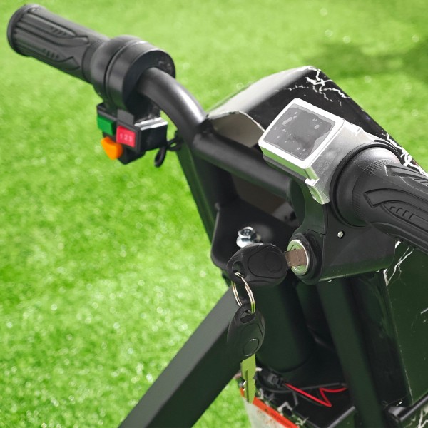 Triciclu Electric Drift "Fulger Negru" 350W — Singurul care suportă până la 100 KG