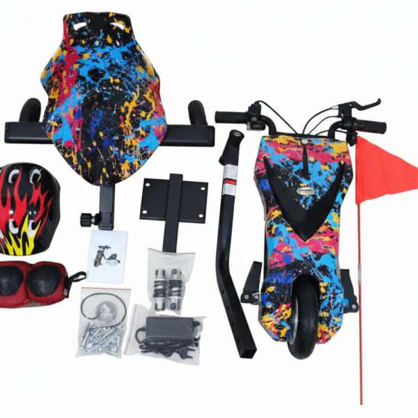 Tricicleta electrica Drift HAUSBERG KIDS HB-KD 05CB, 8inch, viteza 15 km/h , autonomie 10-15 km, motor 250 W