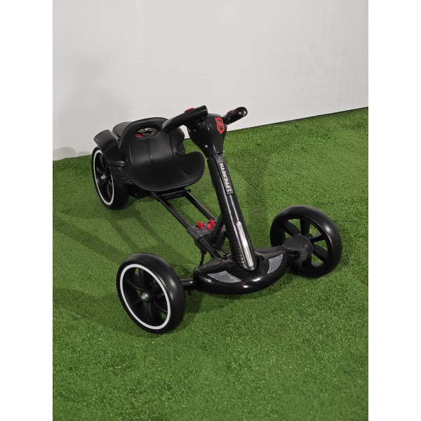 Kart electric pliabil, HARCRAFT, alimentare 12V, control parental prin telecomanda, 2 viteze , Inainte / Inapoi, Negru Lucios Kart electric pliabil, HARCRAFT, alimentare 12V, control parental prin telecomanda, 2 viteze , Inainte / Inapoi, Negru Lucios