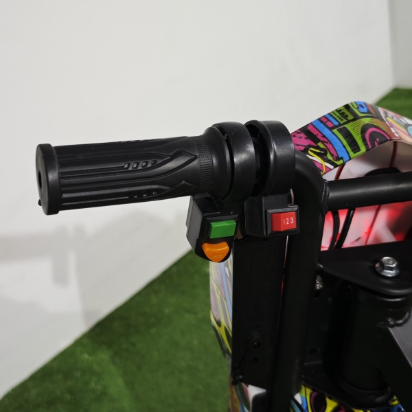 Tricicletă Electrică Copii cu Drift 360° – 350W, 36V, Bluetooth + Difuzor, Lumini LED, 20 km/h, Party-Show