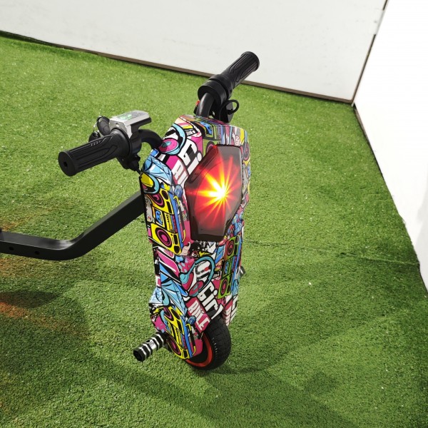Tricicletă Electrică Copii cu Drift 360° – 350W, 36V, Bluetooth + Difuzor, Lumini LED, 20 km/h, Party-Show