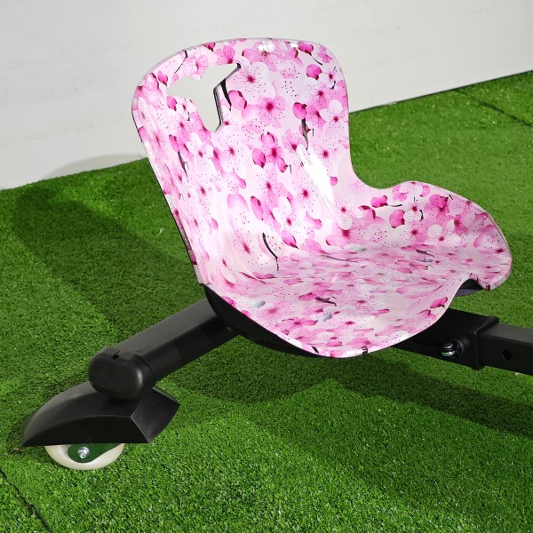 Tricicletă Electrică Copii cu Drift 360° – 350W, 36V, Bluetooth + Difuzor, Lumini LED, 20 km/h, Roses