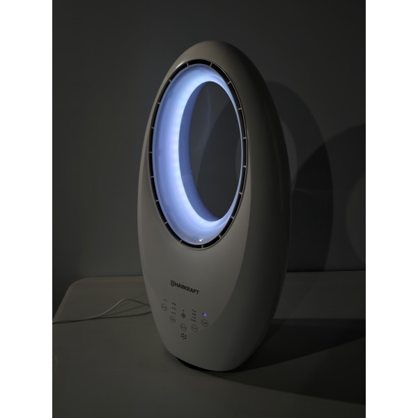Ventilator AirFlow Elite, HarKraft, 60 W, multiple culori, telecomanda, 3 trepte viteza, temporizator