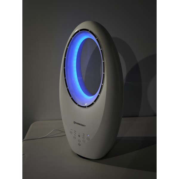 Ventilator AirFlow Elite, HarKraft, 60 W, multiple culori, telecomanda, 3 trepte viteza, temporizator