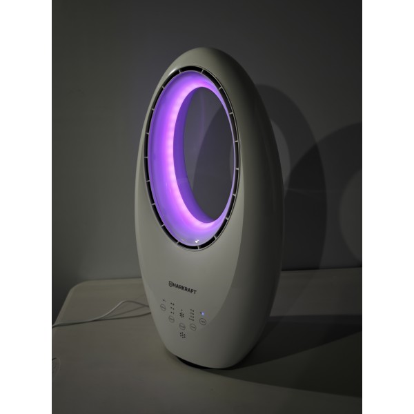 Ventilator AirFlow Elite, HarKraft, 60 W, multiple culori, telecomanda, 3 trepte viteza, temporizator