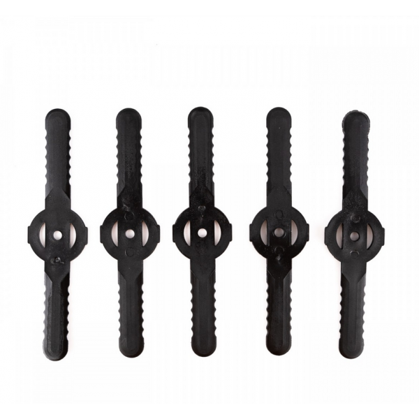 Motocoasa tip trimmer Werstil, acumulator 12V, cu roti, tija extensibila, 7 lame