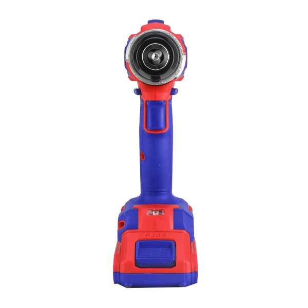 Masina de gaurit si insurubat cu 2 acumulatori 2.0AH, motor fara perii (brushless), 60Nm, 1/2", 47 accesorii, cutie transport