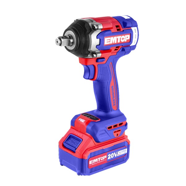 Bormasina de impact si insurubat cu 2 acumulatori 4.0Ah, motor fara perii (brushless), 500 Nm, 1/2", 3 Tubulare 21, 22, 24mm , Industrial