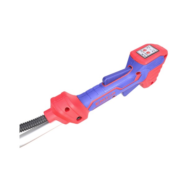 Motocoasa / Trimmer fara acumulator si incarcator, motor fara perii (brushless), 330/255mm , ELMR20018 , Emtop - Profesional