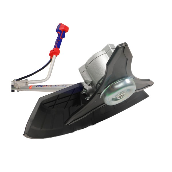 Motocoasa electrica / Trimmer cu 2 acumulatori 4.0Ah, motor fara perii (brushless), 330/255mm, accesorii incluse - ELMR202523