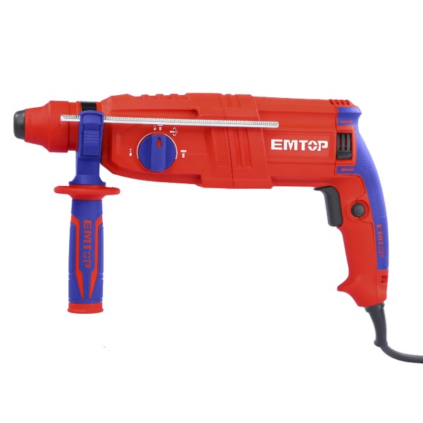 Ciocan rotopercutor electric , 800W, 2.5J, 3 burghie si 2 dalti incluse, cutie de transport - ERHRL801, EMTOP