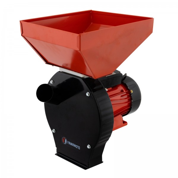 Moara electrica pentru cereale , productie 240kg/h, 3900 W, YAMAMOTO , 4 site incluse , buton On/Off + Suport