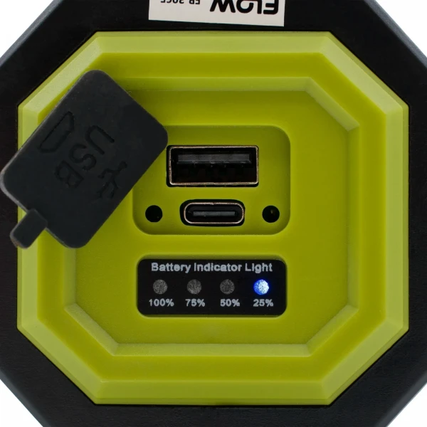 Lanternă LED cu panou solar și funcție powerbank FLOW FB-3065