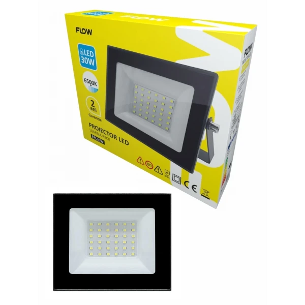 Proiector LED 30W 6500K Lumină Rece FLOW – FPL30W Proiector LED 30W 6500K Lumină Rece FLOW – FPL30W
