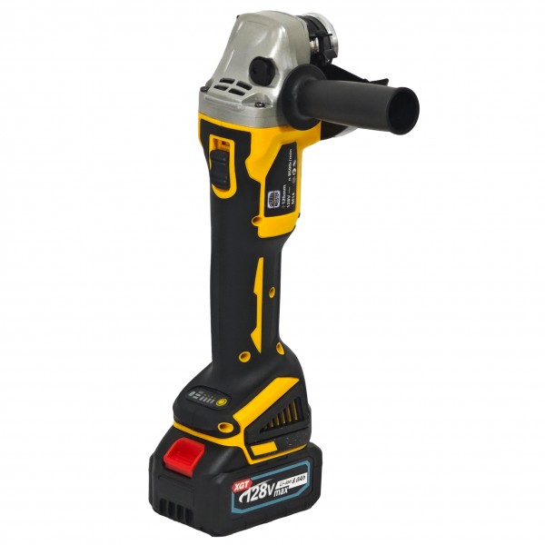 Trusa 4 piese cu acumulator, German Meister, 2 acumulatori + incarcator, 128V , 8 Ah , Model nou