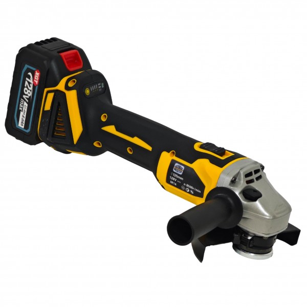Trusa 4 piese cu acumulator, German Meister, 2 acumulatori + incarcator, 128V , 8 Ah , Model nou