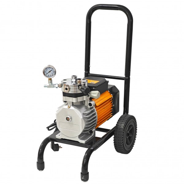 Pulverizator Airless Profesional German Meister 990, 3000 W, 3300 PSI, 16 L/min, Furtun 10 m, Pistol Profesional, pentru Lavabilă, Vopsele și Lacuri