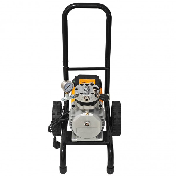 Pulverizator Airless Profesional German Meister 990, 3000 W, 3300 PSI, 16 L/min, Furtun 10 m, Pistol Profesional, pentru Lavabilă, Vopsele și Lacuri