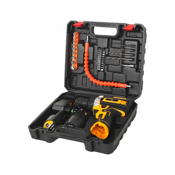 * Promo * Autofiletanta cu 2 acumulatori, 12V , 1.5 Ah, German Meister, Multiple accesorii, Model nou