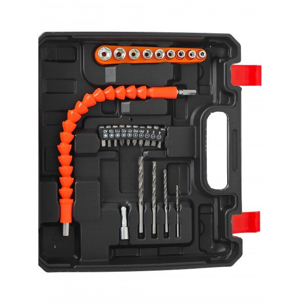 * Promo * Autofiletanta cu 2 acumulatori, 12V , 1.5 Ah, German Meister, Multiple accesorii, Model nou