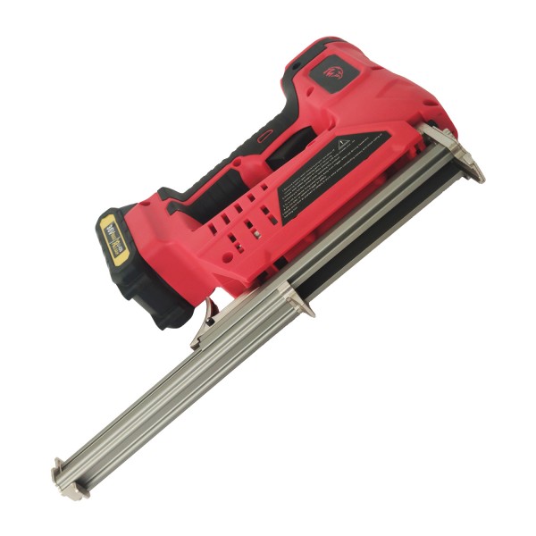 Caspator tapiterie cu acumulator, German Meister, model nou, 2 acumulatori 36 v , 5 Ah + 4 Set capse diferite marimi