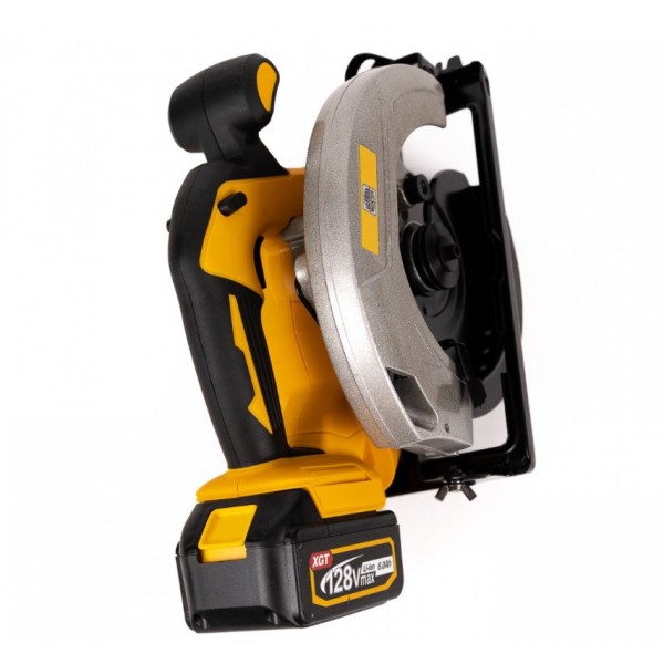 Fierastrau circular German Meister , 128 V , 6 Ah , 11.000 Rpm , Diametru disc 185 mm , inclus in pachet
