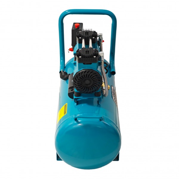 Compresor de aer fără ulei German Meister GM-1-50L, rezervor 50 Litri, 1300 W, 8 Bari, compresor silențios Oil-Free