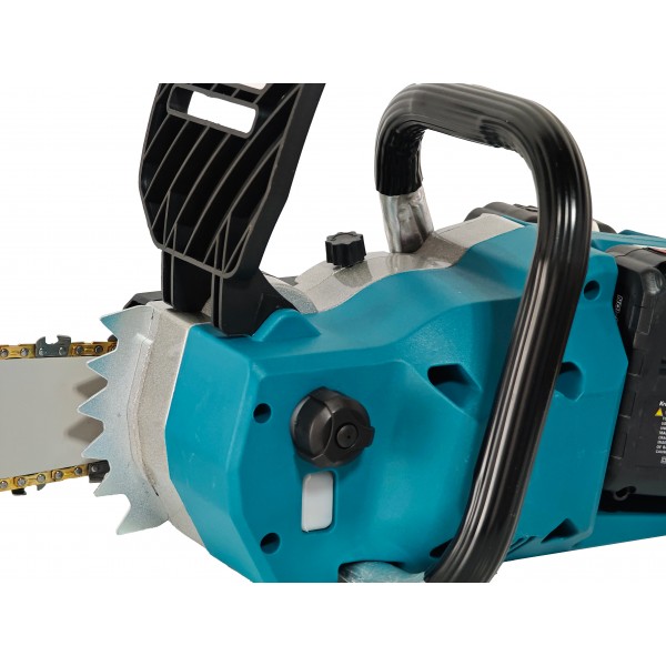 Drujba cu acumulator, KraftRoyal, 36V, 8Ah, lama 16", 2 lanturi, ungere automata, 10m/s, 1450 Rpm