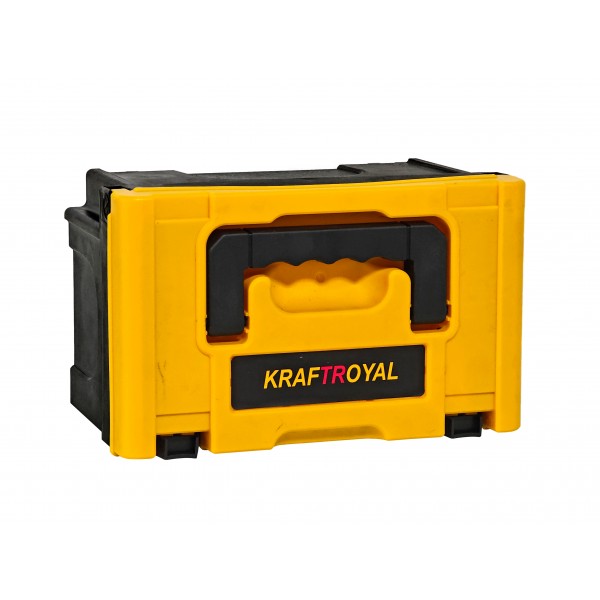 Fierastrau cu acumulator, KraftRoyal , 2 lame + 2 lant 8 " , 2 acumulatori , pompita de ungere, Galben