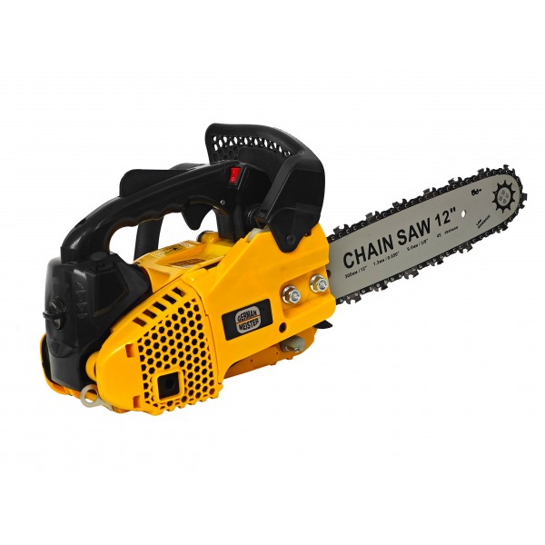 Drujba constructii German Meister, motor 2T, 25 cc, 2.5 CP, lama+lant 12" , Model nou