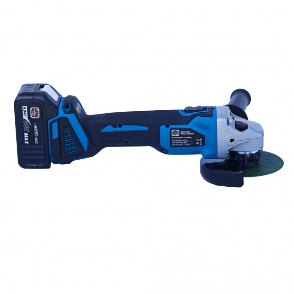 Polizor Unghiular Brushless German Meister 36V MAX , 6 Ah, Disc 125 mm, 2 Acumulatori + Încărcător