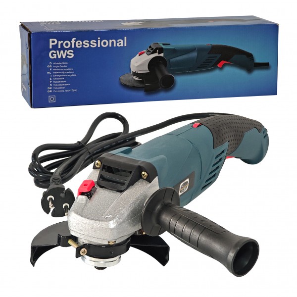 Polizor unghiular electric, German Meister, 1600 W , 125 mm, 10.000 rpm, Model nou, Coada lunga