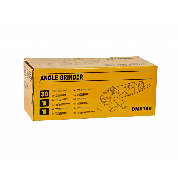 Polizor unghiular electric, German Meister, 1200 W, 125 mm, 10.000 Rpm , Model nou
