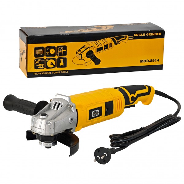 Polizor unghiular cu variator, German Meister, 1600 W, 125 mm, 10.000 rpm, Model nou, coada lunga