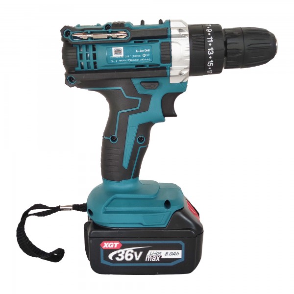 * PROMO* , Trusa 3 piese cu acumulator, German Meister , Masina de insurubat cu impact, Autofiletanta & Polizor unghiular, Model nou