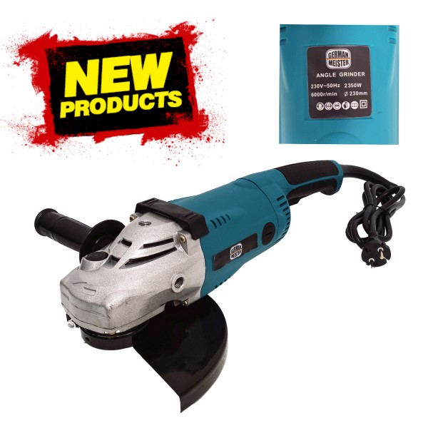Polizor unghiular , Flex electric German Meister , Model Nou , 2350 W , 6000 Rpm , 230 mm disc