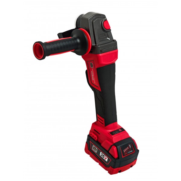 Polizor unghiular, German Meister, Motor Brushless, 36V , 5Ah , 125 mm, 10.000 rpm