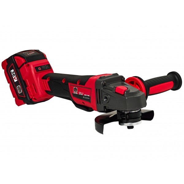 Polizor unghiular, German Meister, Motor Brushless, 36V , 5Ah , 125 mm, 10.000 rpm