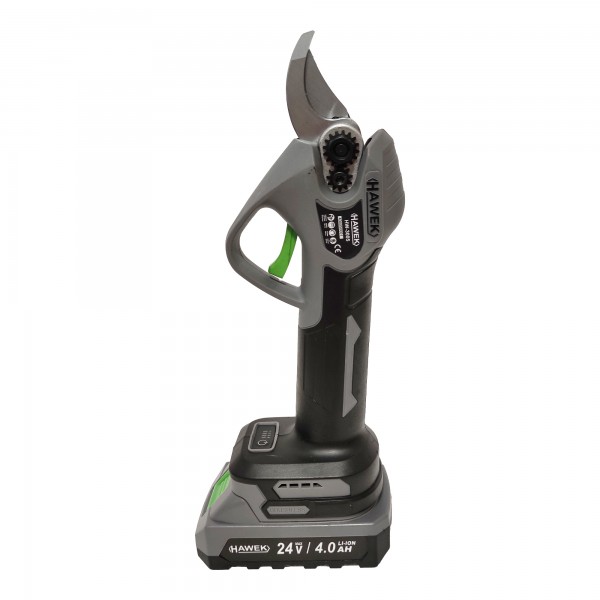 Foarfeca cu 2 acumulatori, Havek , Model nou , Brushless , 24 V , 4 Ah , 30 mm deschidere