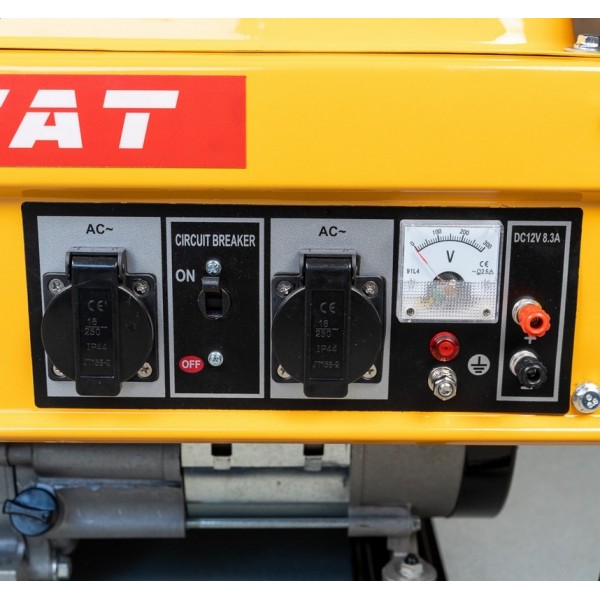 Generator curent pe benzina SWAT 3500W, 7CP, 208cc, priza 220V x2 si 12V