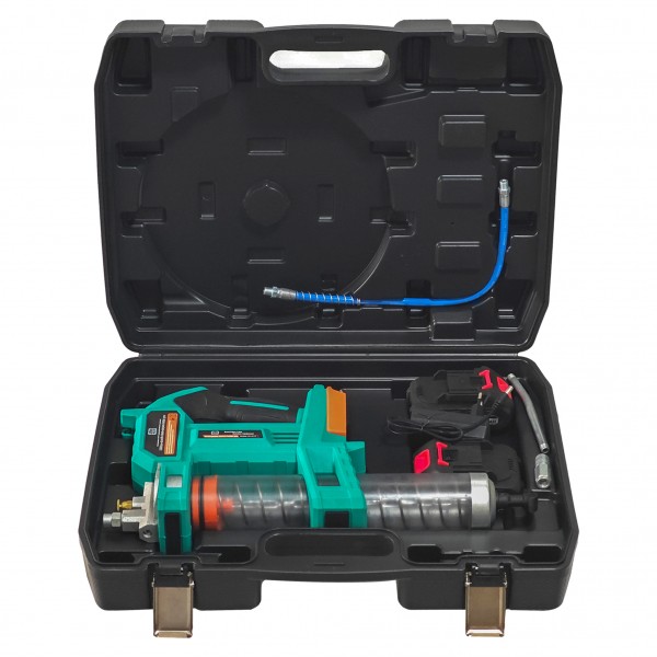 Gresor electric automat German Meister, lubrifiere eficienta, design ergonomic, pentru utilaje / excavatoare , uz general