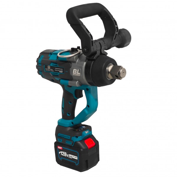 Masina de insurubat cu impact, German Meister, Profesional , Patrat 1" , 128V , 10 Ah