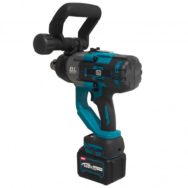 Masina de insurubat cu impact, German Meister, Profesional , Patrat 1" , 128V , 10 Ah
