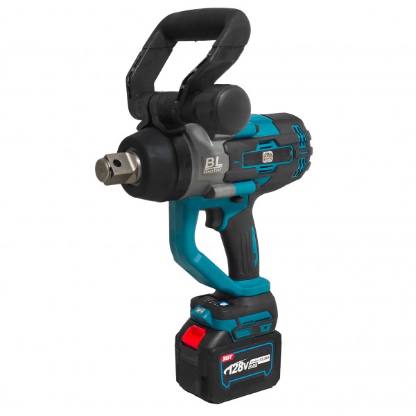 Masina de insurubat cu impact, German Meister, Profesional , Patrat 1" , 128V , 10 Ah