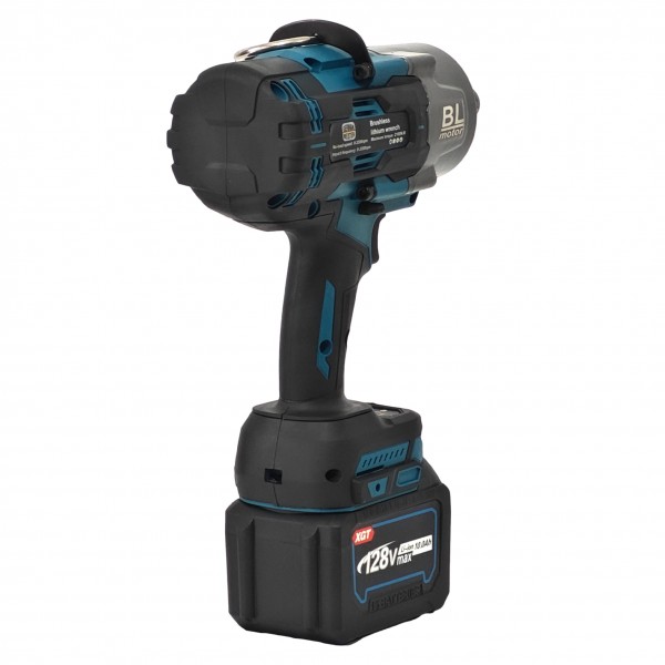 Masina de insurubat cu impact, German Meister, Profesional , Patrat 3/4, 128V , 10 Ah