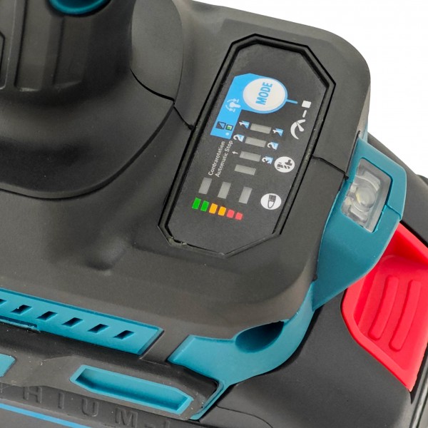 Masina de insurubat cu impact, German Meister, Profesional , Patrat 3/4, 128V , 10 Ah