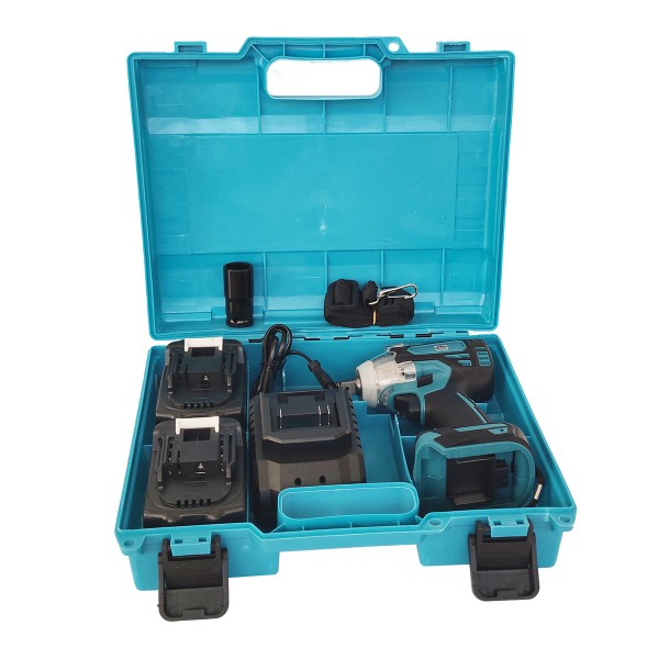 Masina de insurubat cu impact , German Meister , 2 acumulatori , 128 V , 6 Ah , Brushless